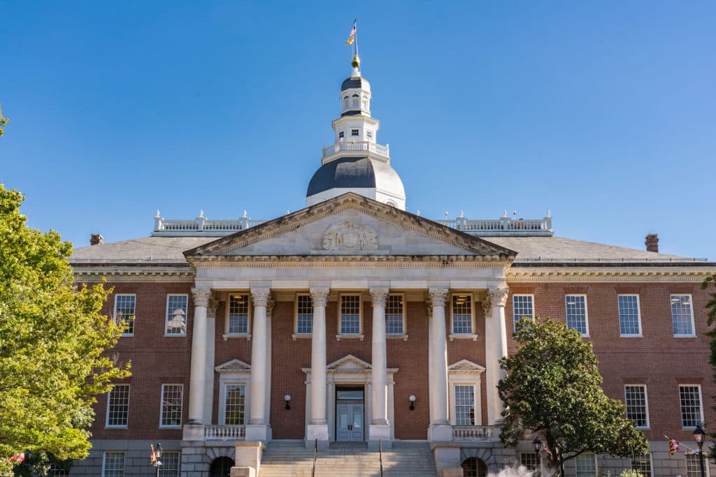 Maryland capital building