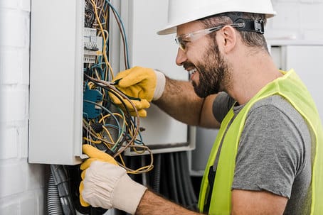 electrician working