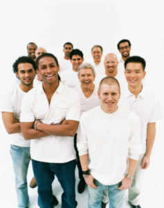 diverse group of men