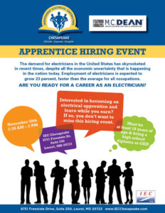 Apprentice Hiring Event